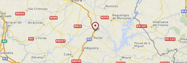Carte Portel - Portugal