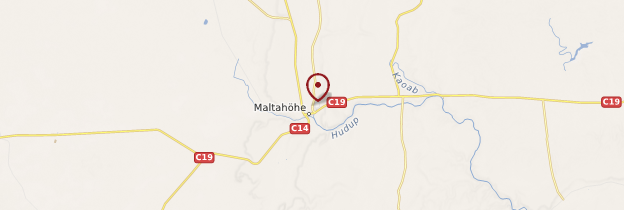 Carte Maltahohe - Namibie
