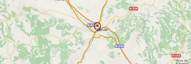 Carte Teruel - Espagne