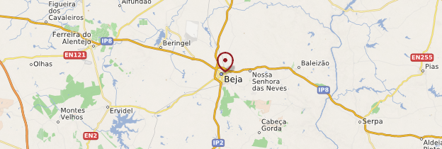 Carte Beja - Portugal