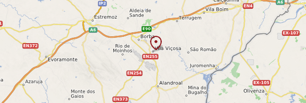 Carte Vila Viçosa - Portugal