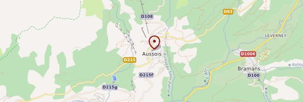 Carte Aussois - Alpes