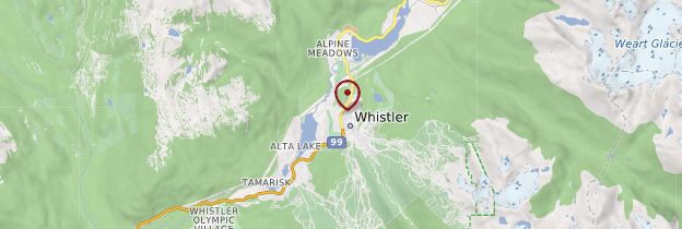 Carte Whistler - Canada