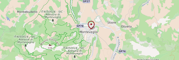 Carte Monteveglio - Italie