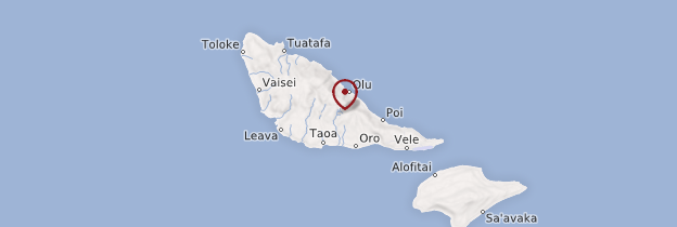 Carte Île de Futuna - Wallis-et-Futuna
