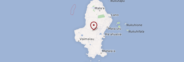Carte Île de Wallis - Wallis-et-Futuna