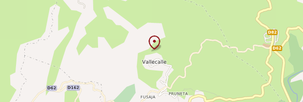 Carte Vallecalle - Corse