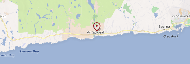 Carte Spiddal - Irlande