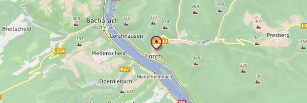 Carte Lorch - Allemagne