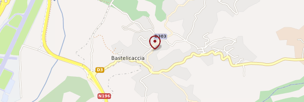 Carte Bastelicaccia - Corse