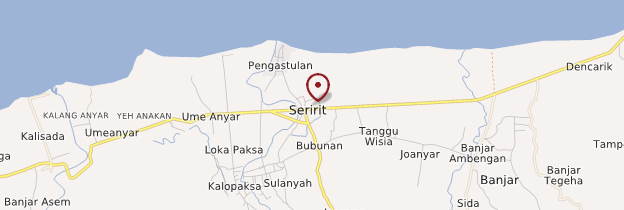 Carte Seririt - Bali