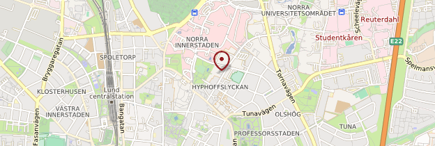 Carte Université de Lund - Suède