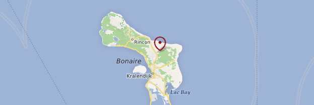Carte Bonaire - Antilles néerlandaises