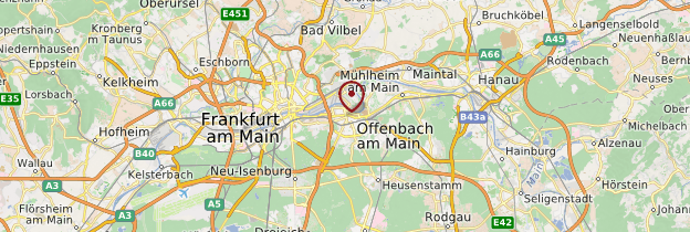 offenbach allemagne carte Offenbach am Main | Hesse | Guide et photos | Allemagne | Routard.com