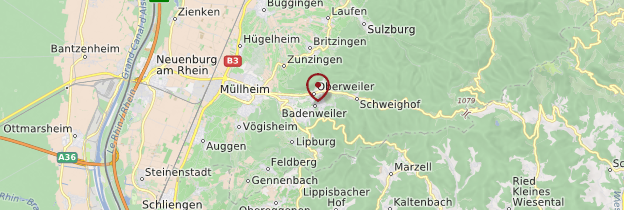 Carte Badenweiler - Allemagne