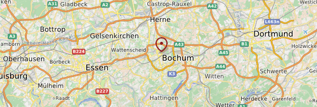 bochum allemagne carte Bochum | Rhénanie du Nord   Westphalie | Guide et photos 